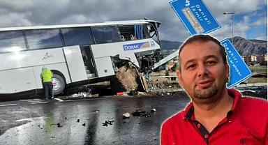 Tur otobüsü kazasında ağır yaralanan turist rehberinden acı haber!