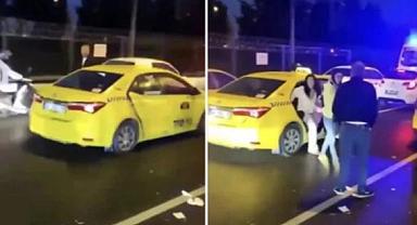 Yine İstanbul yine taksi terörü! Turistleri görünce Türk yolcuları indirdi