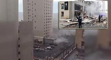 20 katlı otelde patlama! Ortalık savaş alanına döndü