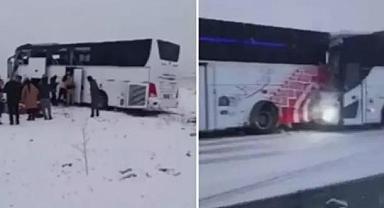 Feci otobüs kazası! 2 ölü çok sayıda yaralı var
