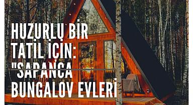Huzurlu Bir Tatil İçin: Sapanca Bungalov Evleri