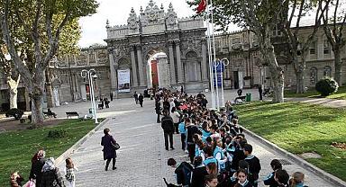 Milli Saraylar turist sayısında rekor kırdı!