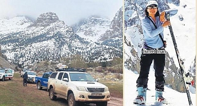 Üzerine kar kütlesi düşen turist rehberi hayatını kaybetti!