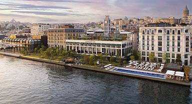 Galataport'un ultra lüks oteli sahil şeridini havuzla kapattı