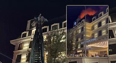 Wyndham Grand İstanbul alevlere teslim oldu!
