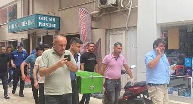 Otel odasında canına kıydı!