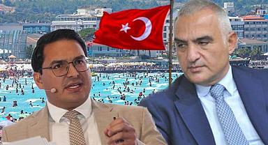 Bakan Ersoy Türkiye'deki otelleri tehdit eden Alman tur operatörünün CEO'su ile görüştü!
