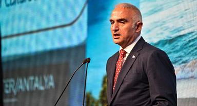 Antalya'ya 2024 yılında gelen turist sayısını Bakan Ersoy açıkladı!