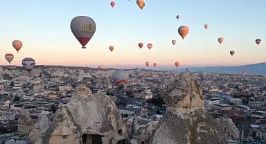 Kapadokya balon turunda tüm zamanların rekorunu kırdı!