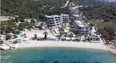 Foça Port denize sıfır alanda vurgun yapıyor! Otel ruhsatı ile rezidans yapıp satışına başladı