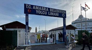 Rus turist dolu kruvaziyer Amasra'ya demirledi!