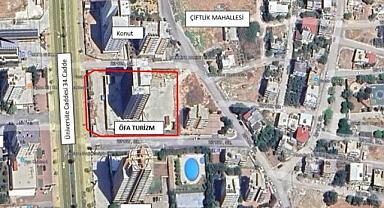 Öfa Turizm Mersin'de konut olarak başladığı inşaatı otele dönüştürüyor! 15 katlı, 126 odalı olacak