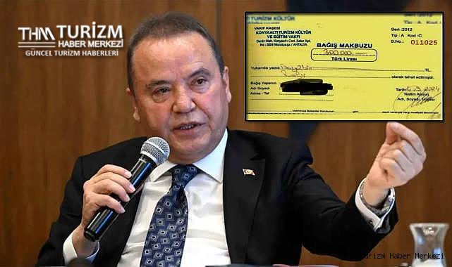 Antalya Büyükşehir Belediyesi rüşvetin adını bağış koymuş! İtiraf etti