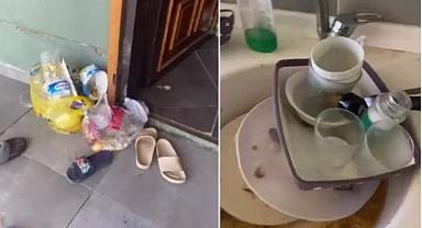 Apart otel işletmecisini isyan ettirdiler!