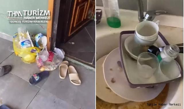 Apart otel işletmecisini isyan ettirdiler!
