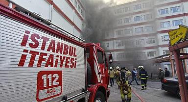 İstanbul'daki otelde yangın!