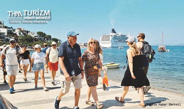 Turizm sezonu devam eden Bodrum'a 9 ayda kaç turist geldi? Rakamlar açıklandı