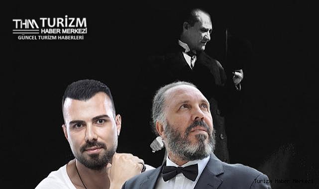 Fatih Erkoç'tan Ata’dan Yadigar Şarkılar ile CSO Ada Ankara'da unutulmaz gece