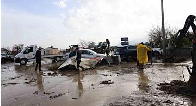 Kuşadası'nda sel felaketi! Lüks otel sular altında kaldı