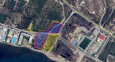 İzmir Menderes'teki denize sıfır araziye 5 yıldızlı otel yapacak!