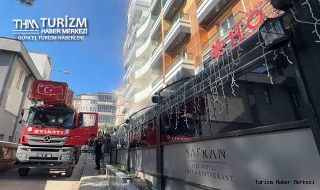Safranbolu Safran City Otel'de yangın! Mahsur kalanlar var