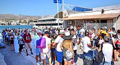 Yunan adalarına girişlerde büyük skandal!