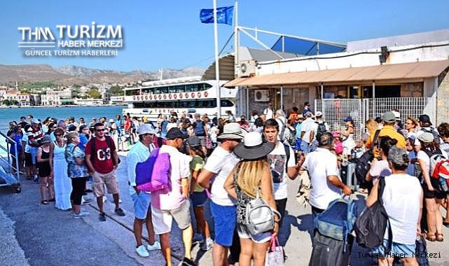 Yunan adalarına girişlerde büyük skandal!