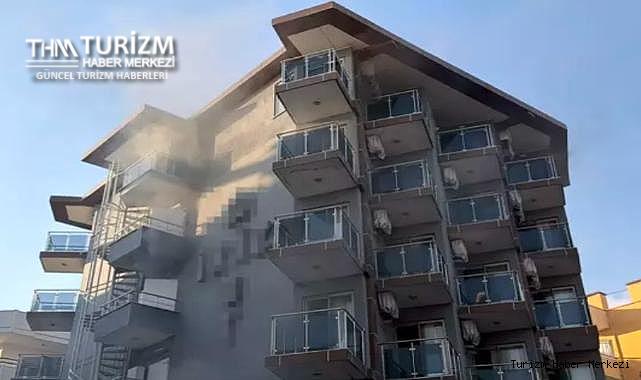 Antalya'da otel yangını