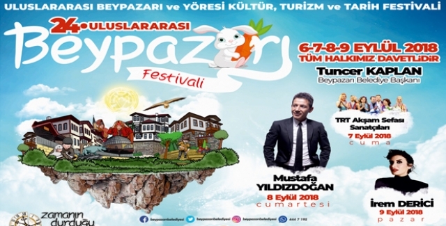 24. Uluslararası Beypazarı ve Yöresi Kültür Turizm ve Tarih Festivali başladı