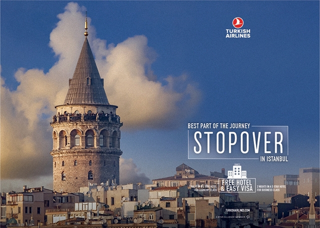 28 bin transfer yolcu THYʹnin konaklama projesiyle İstanbulʹu gezdi