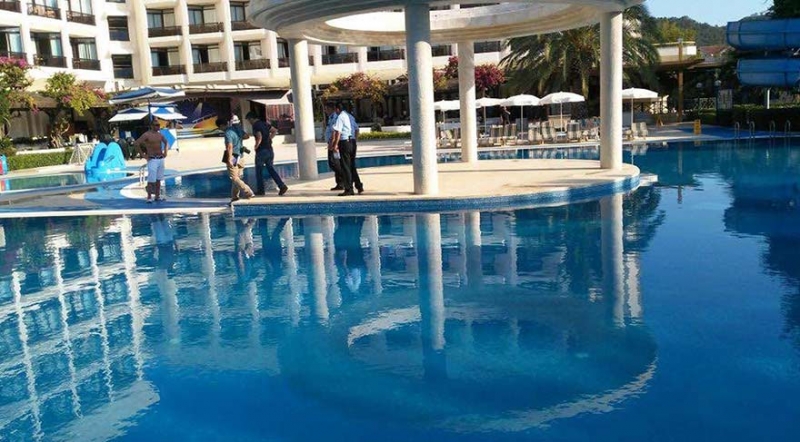 5 yıldızlı otel havuzunda akılalmaz ölüm