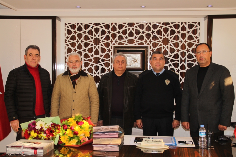 Alanyalı turizmcilerden Emniyet’e ziyaret