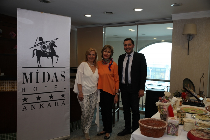 Ankara Midas Hotelʹden anlamlı sergi