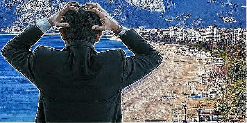 Antalya turizmi dibi gördü