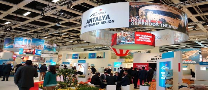 Antalyaʹdan Berlin Turizm Fuarıʹna büyük çıkarma