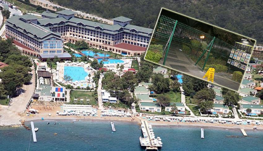 Avantgarde Hotel'de tatilcilere şok! Tel örgüyle kapattılar