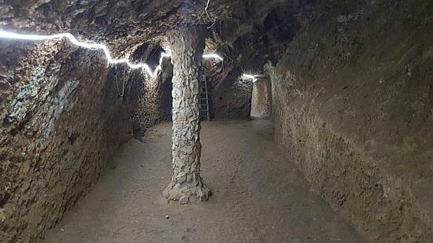 Roma dönemine ait 3 bin yıllık yeraltı şehri bulundu