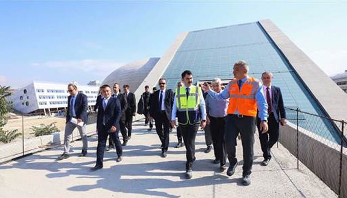 Bakan Ersoy Cumhurbaşkanlığı Senfoni Orkestrası binasını inceledi