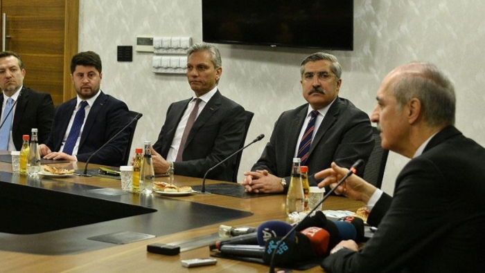 Bakan Kurtulmuş TÜRSAB yönetimiyle bir araya geldi