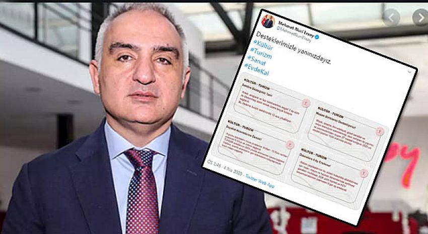 Bakan Ersoy 'Evde Kal' dedi ve sosyal medya hesabından tek tek paylaştı!