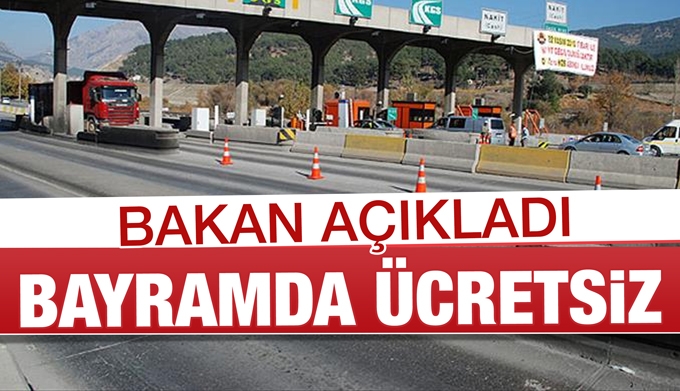 Bayramda sürücüleri sevindirecek haber