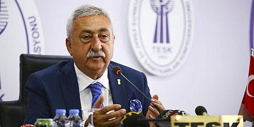 TESK Başkanı Palandöken: ''Küçük işletmeler turizm vergilerinden muaf tutulsun''