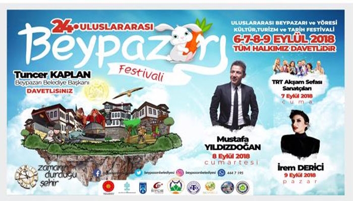 Beypazarı Kültür ve Turizm Festivali için geri sayım başladı