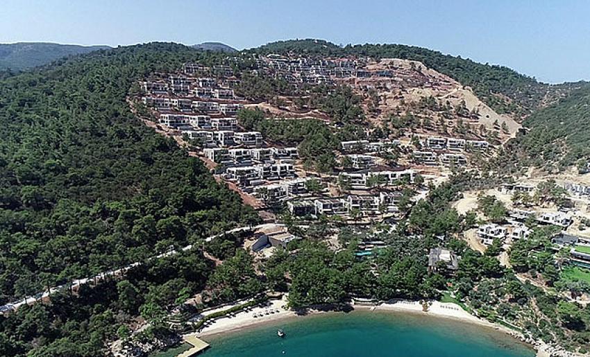 İşte Bodrum'da inşaatı durdurulan o oteller!