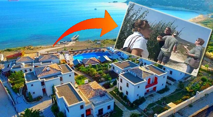 Bozcaada Bertiz Otel'in sahibinden ırkçı tehdit!