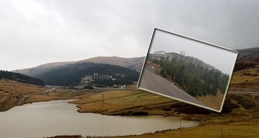 İşte Çambaşı Yaylası'na yapılacak 5 yıldızlı otelde son durum