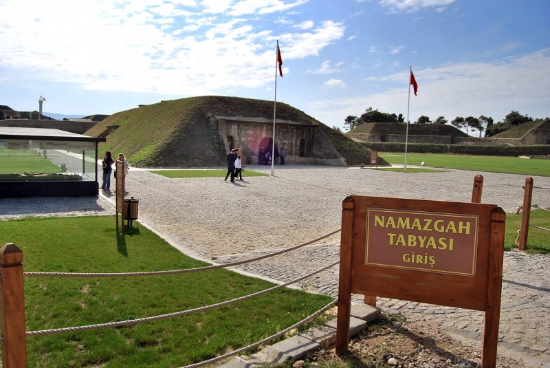Çanakkale Namazgâh Tabyasıʹnın 100 yıllık mermileri çalındı