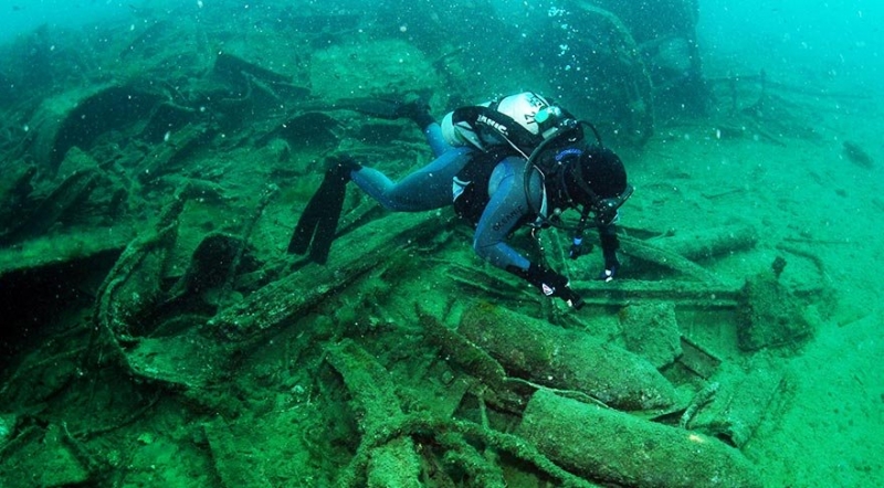 Çanakkale Savaşlarıʹnda batırılan savaş gemisi Majestic dalış turizmine açılıyor