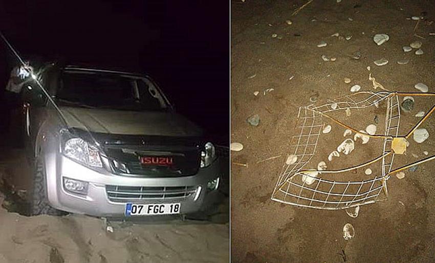 Caretta sahilinde drift yapan densiz!