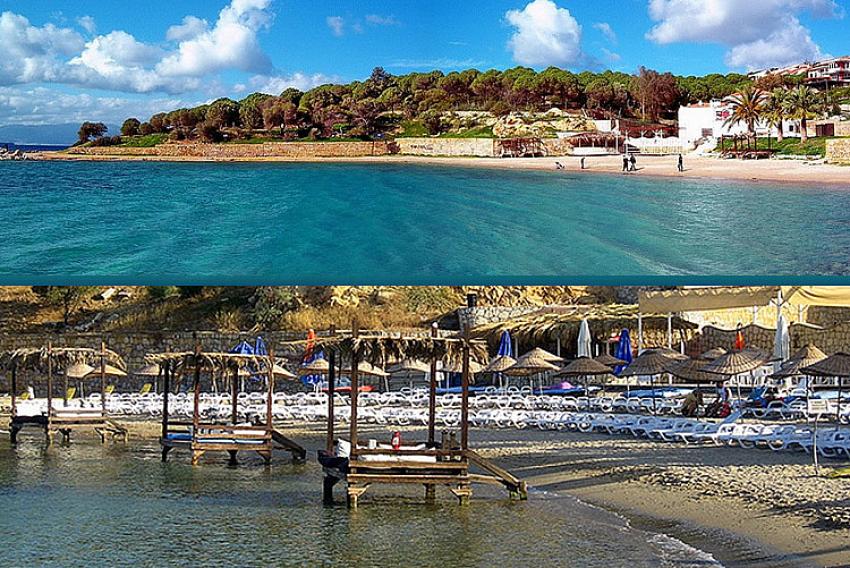Bayram tatilinde Çeşme'de de tesisler boş kaldı